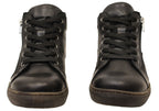 EG1570 Womens Flat Leather European Ankle Boots