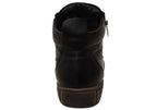 EG1570 Womens Flat Leather European Ankle Boots