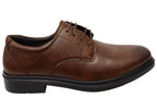 Haddin Mens Comfortable Leather Lace Up Dress Shoes