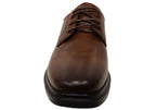 Haddin Mens Comfortable Leather Lace Up Dress Shoes