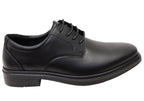Haddin Mens Comfortable Leather Lace Up Dress Shoes
