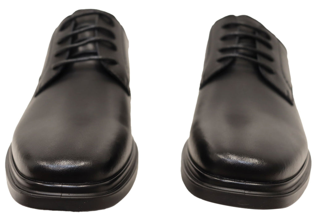 Haddin Mens Comfortable Leather Lace Up Dress Shoes