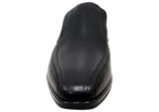 Mens Russell Leather Comfortable Slip On Dress Shoes