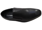 Mens Russell Leather Comfortable Slip On Dress Shoes