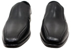 Mens Russell Leather Comfortable Slip On Dress Shoes