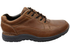 Edge Hill II Lace Mens Leather Comfortable Wide Fit Shoes