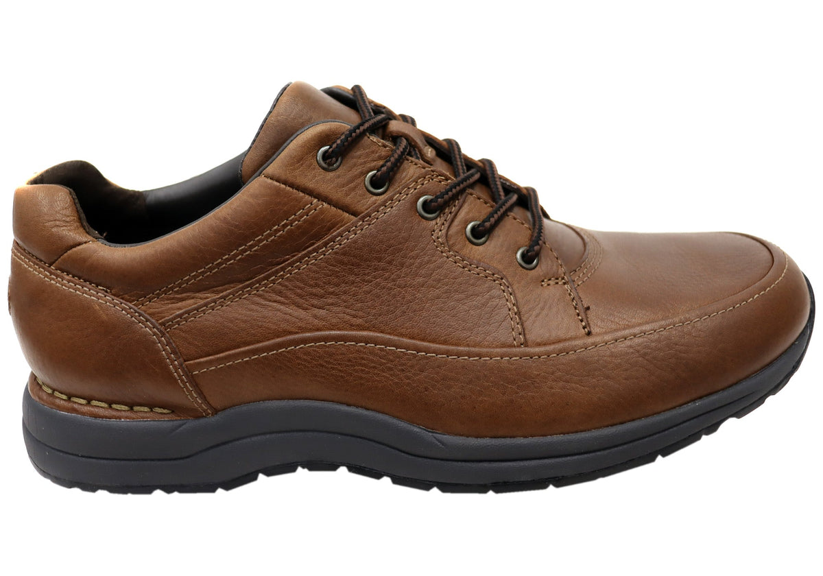 Edge Hill II Lace Mens Leather Comfortable Wide Fit Shoes