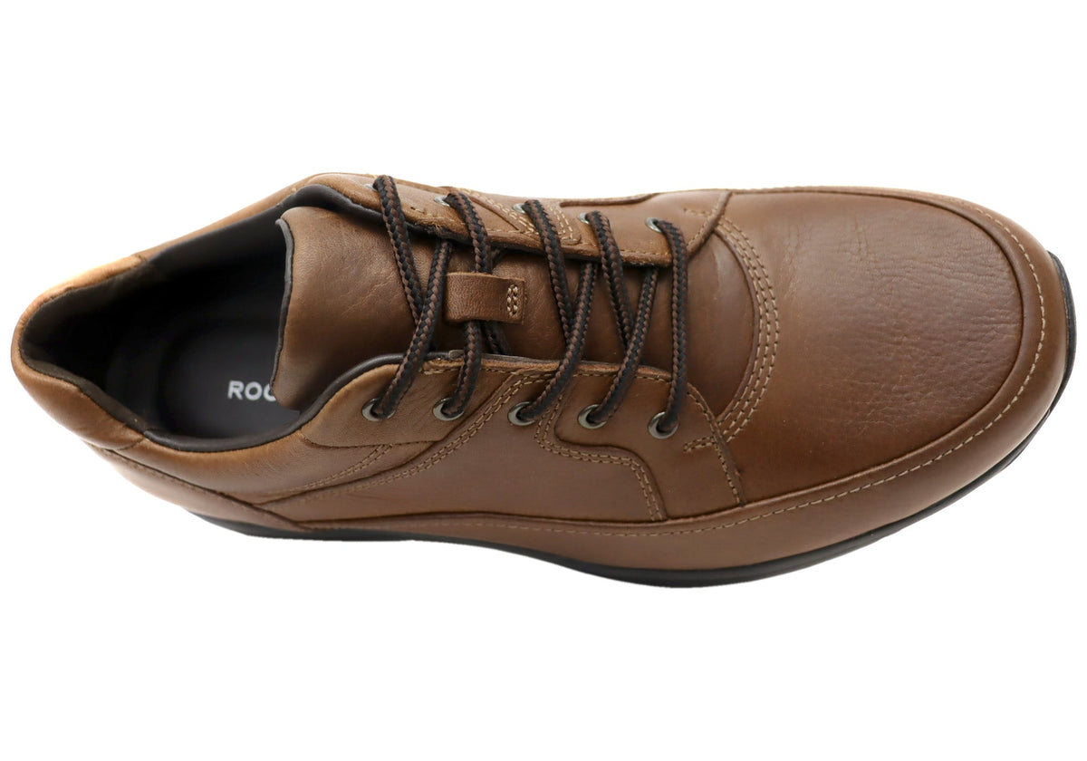 Edge Hill II Lace Mens Leather Comfortable Wide Fit Shoes