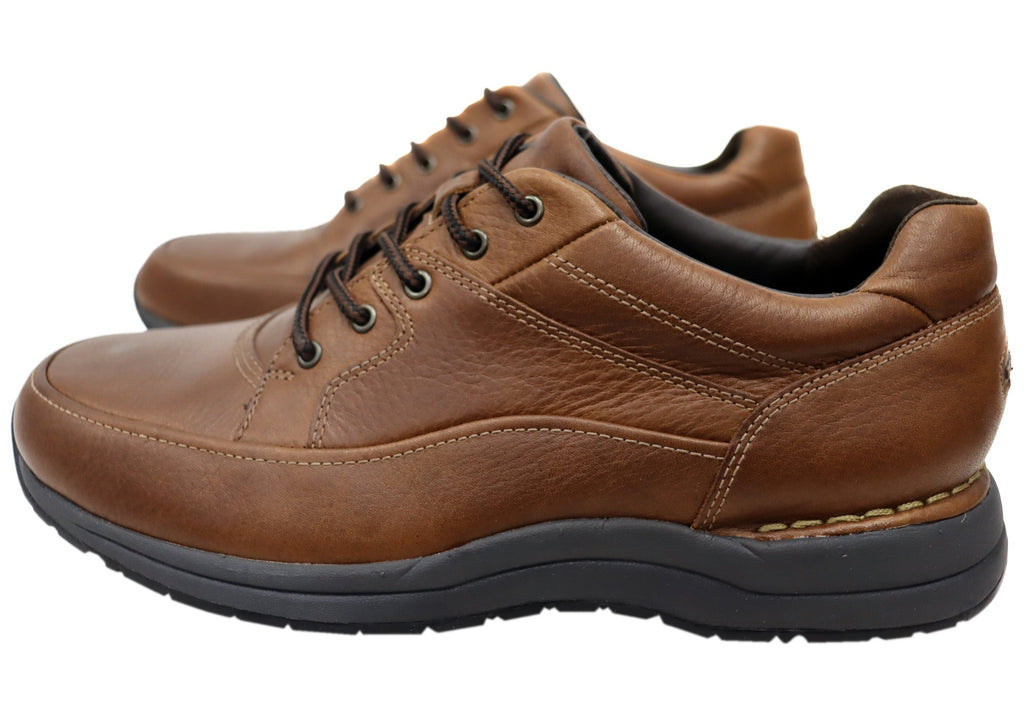 Edge Hill II Lace Mens Leather Comfortable Wide Fit Shoes
