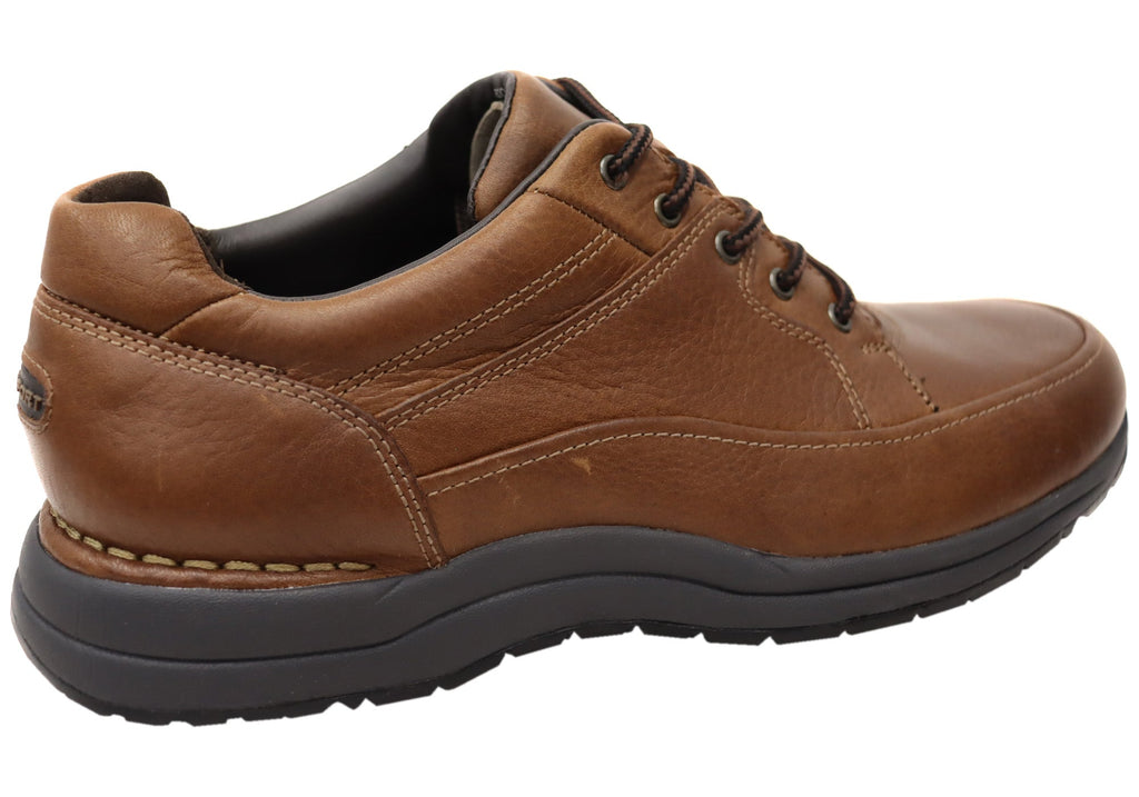 Edge Hill II Lace Mens Leather Comfortable Wide Fit Shoes