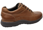 Edge Hill II Lace Mens Leather Comfortable Wide Fit Shoes