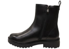 Andikar Womens Wide Fit Comfortable Leather Ankle Boots