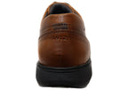 Mens Kore Pro Plain EE Extra Wide Leather Shoes