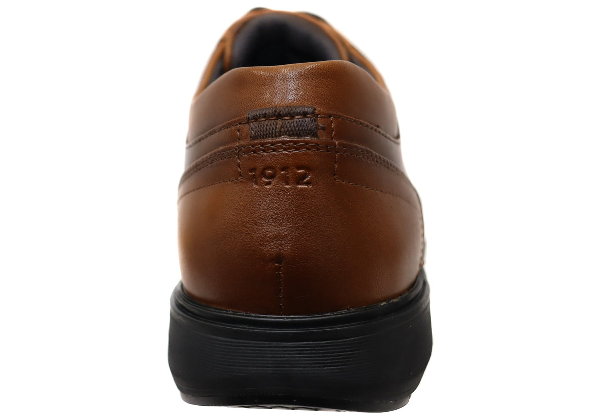 Mens Kore Pro Plain EE Extra Wide Leather Shoes
