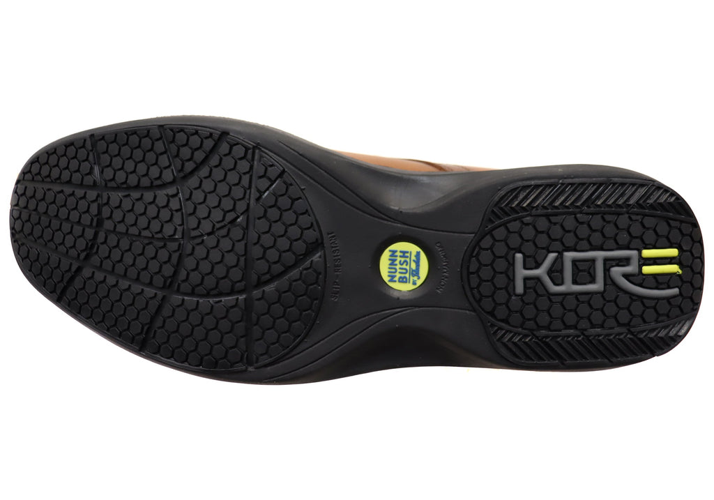 Mens Kore Pro Plain EE Extra Wide Leather Shoes
