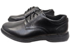 Mens Kore Pro Plain EE Extra Wide Leather Shoes