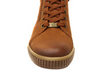 Alteri Womens Wide Fit Comfortable Leather Ankle Boots