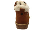 Alteri Womens Wide Fit Comfortable Leather Ankle Boots