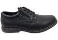 Mens Otto Plain EE Extra Wide Leather Shoes