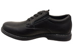 Mens Otto Plain EE Extra Wide Leather Shoes