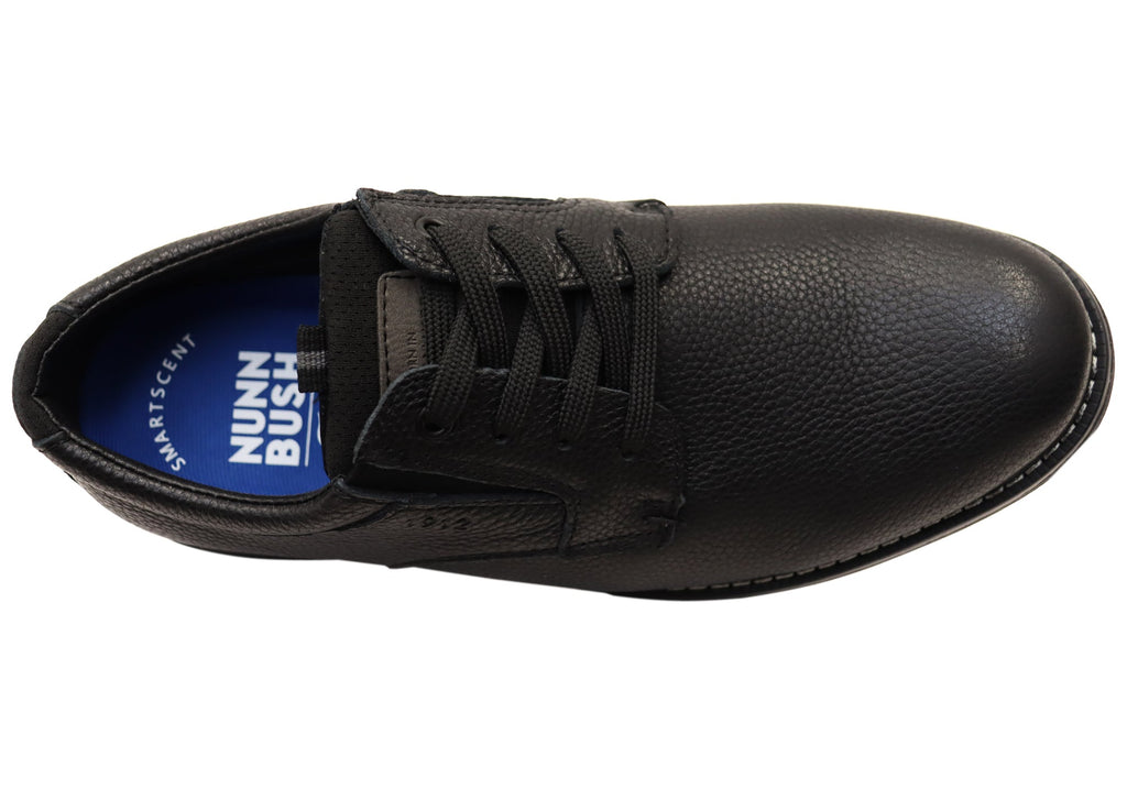Mens Otto Plain EE Extra Wide Leather Shoes
