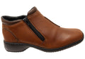 L3882 Womens Comfortable Leather Ankle Boots