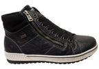 D0772 Womens Comfortable Leather Ankle Boots