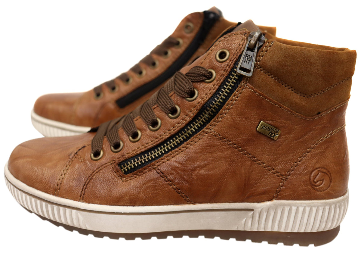 D0772 Womens Comfortable Leather Ankle Boots