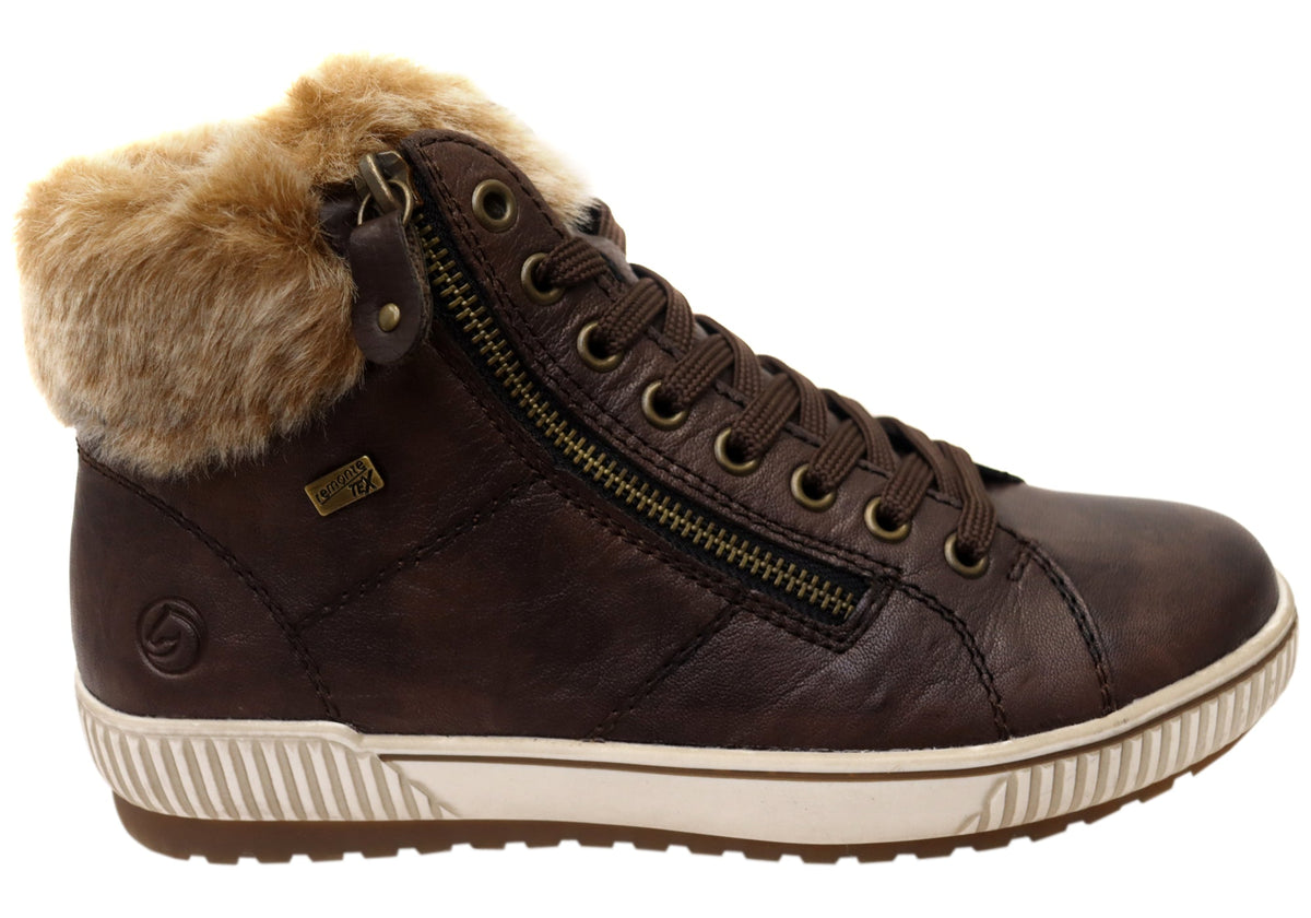 D0780-25 Womens Comfortable Leather Ankle Boots