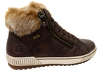 D0780-25 Womens Comfortable Leather Ankle Boots