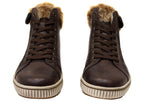 D0780-25 Womens Comfortable Leather Ankle Boots