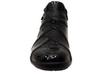 R7674 Womens Comfortable Leather Ankle Boots