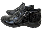 R7674 Womens Comfortable Leather Ankle Boots