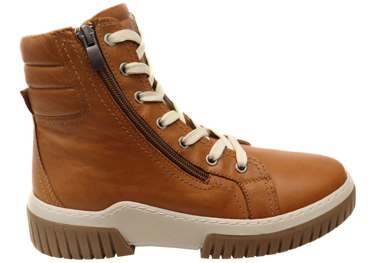 Petra Womens European Comfortable Leather Boots