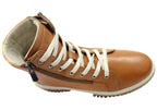 Petra Womens European Comfortable Leather Boots