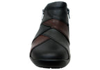 R7674 Womens Comfortable Leather Ankle Boots