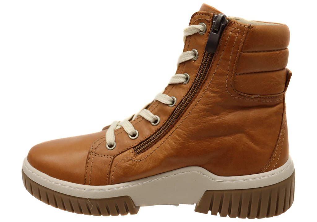 Petra Womens European Comfortable Leather Boots