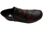R7674 Womens Comfortable Leather Ankle Boots