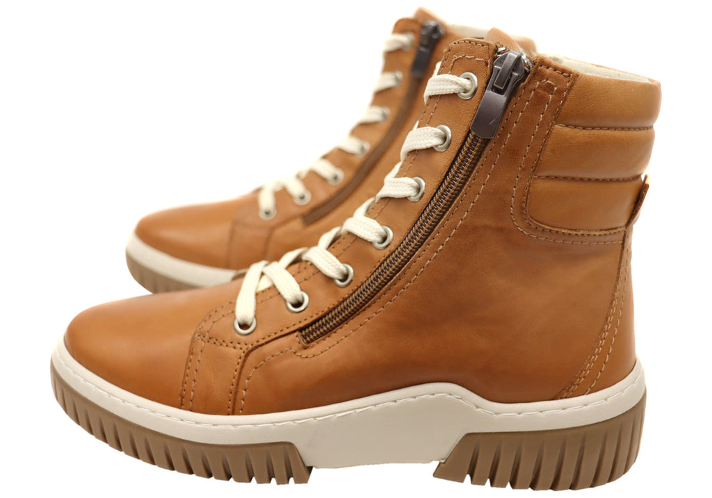 Petra Womens European Comfortable Leather Boots