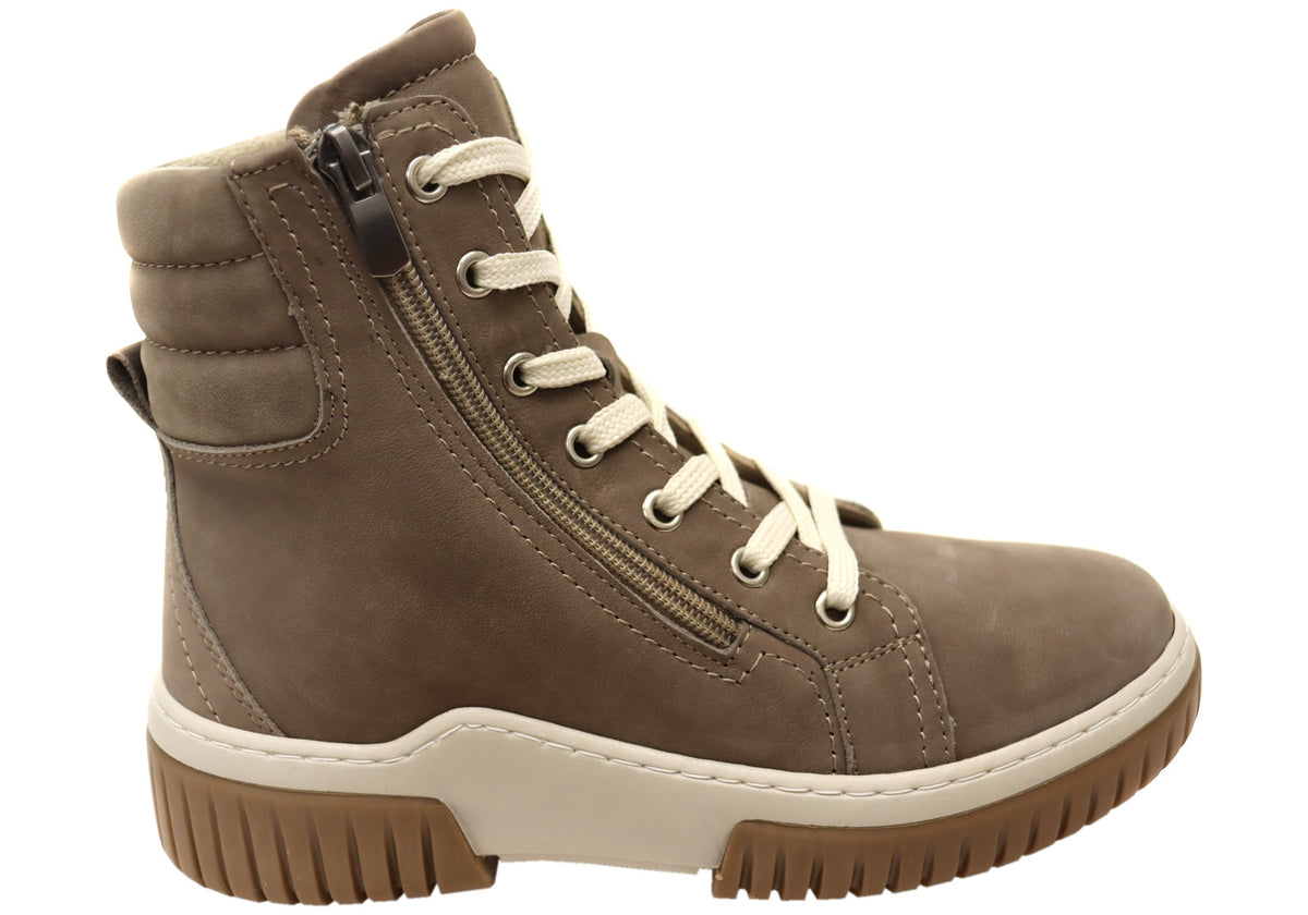 Petra Womens European Comfortable Leather Boots