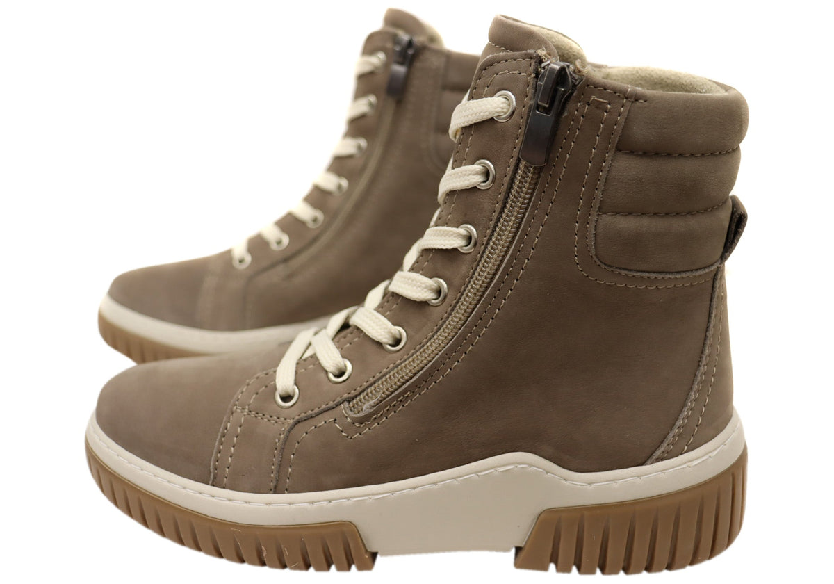 Petra Womens European Comfortable Leather Boots