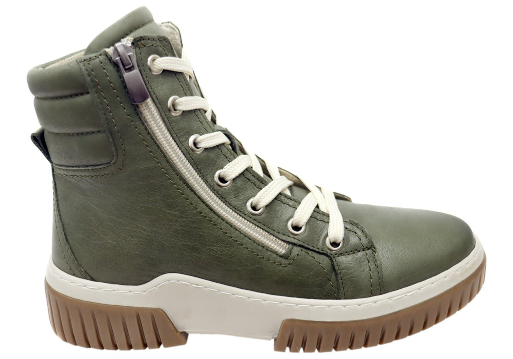 Petra Womens European Comfortable Leather Boots