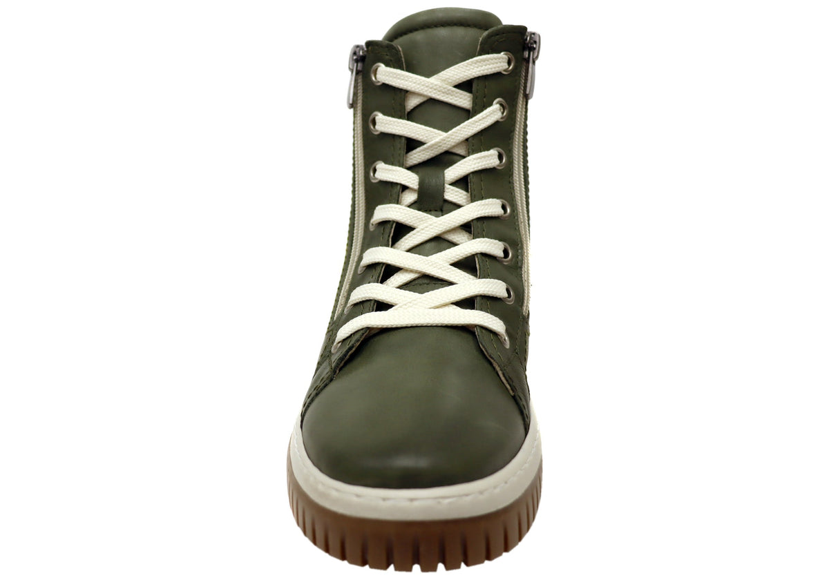 Petra Womens European Comfortable Leather Boots