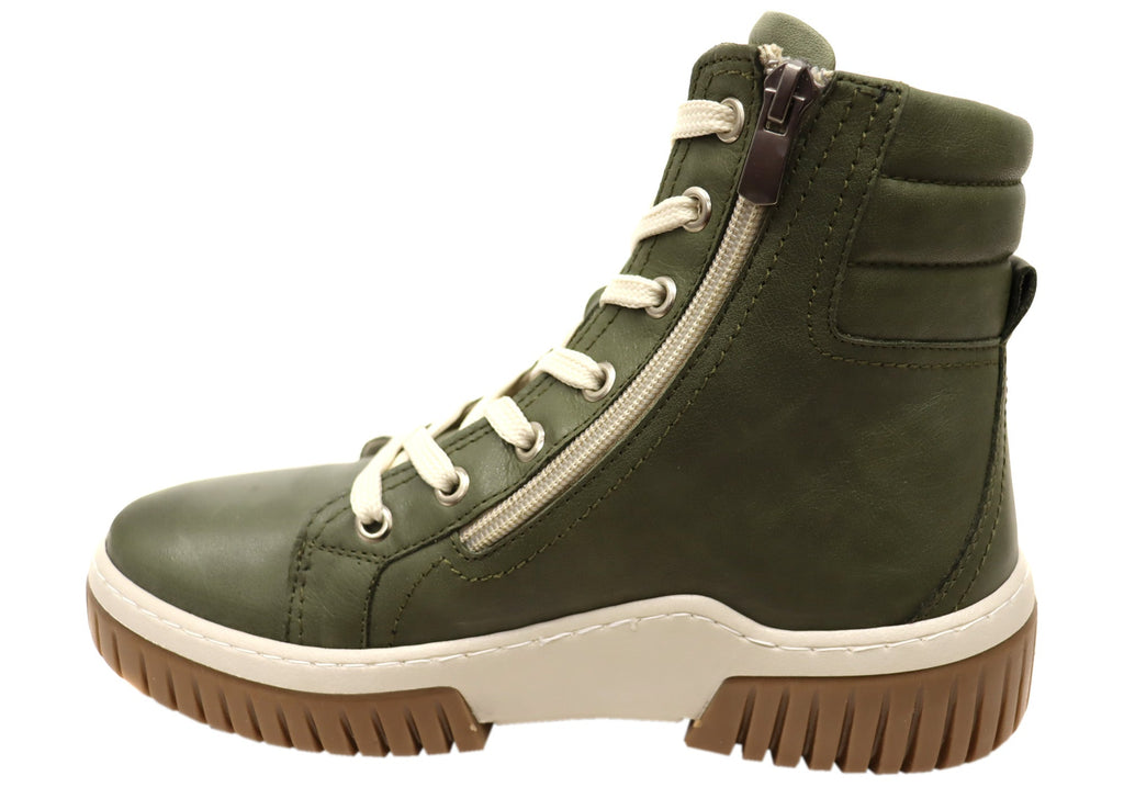 Petra Womens European Comfortable Leather Boots
