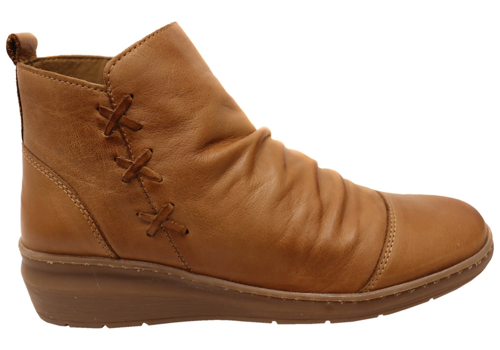 Perry Womens European Comfortable Leather Boots