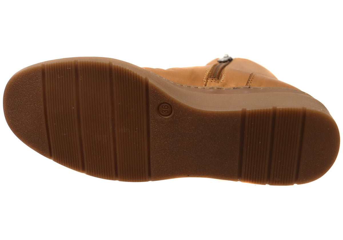 Perry Womens European Comfortable Leather Boots