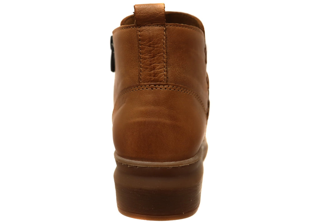 Perry Womens European Comfortable Leather Boots