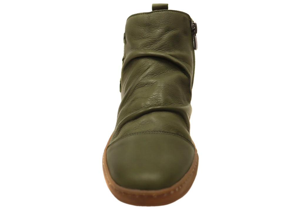 Perry Womens European Comfortable Leather Boots