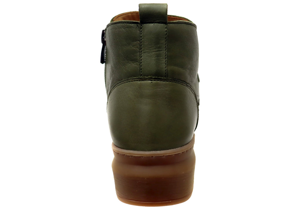 Perry Womens European Comfortable Leather Boots