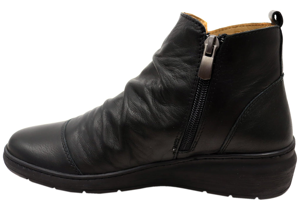 Perry Womens European Comfortable Leather Boots